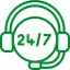 24/7 Support icon