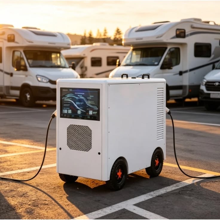 Battery energy storage for EV charging benefit