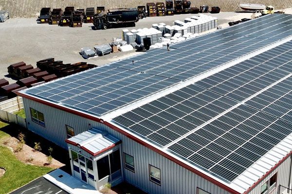 Commercial and industrial solar benefit