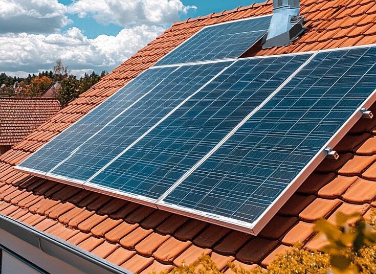 Off-grid solar and wind installation