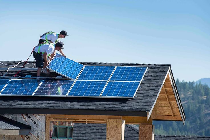 Residential solar installation